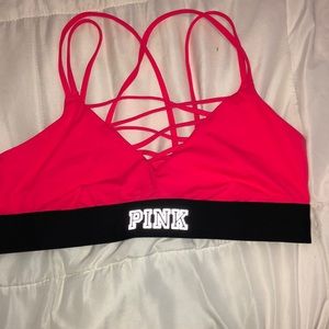 victoria secret pink sports bra